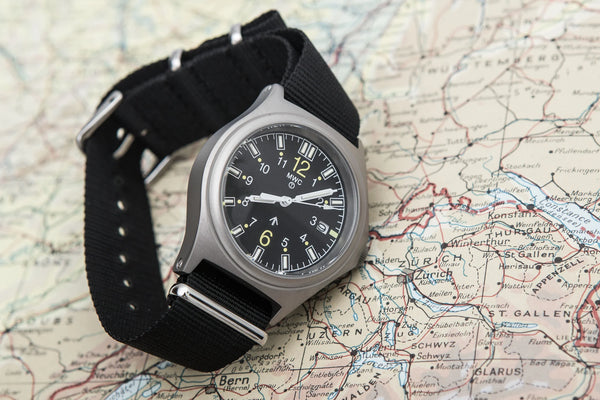 G10SL MKV 100m Water Resistant Military Watch with GTLS Tritium Light Sources - Brand New 1 of 2 Ex Display Watches used for promotion at the IWA Show in Germany