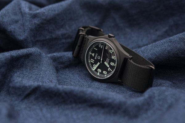 MWC G10 50m / 165ft Water Resistant PVD Stealth Infantry Watch with Battery Hatch