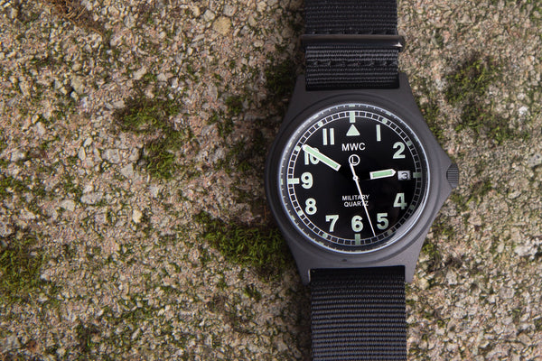 MWC G10 100m PVD Stealth Military Watch with Screw Crown & Caseback