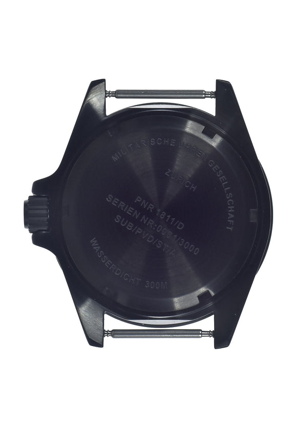 MWC 24 Jewel PVD 300m Automatic Military Divers Watch with Sapphire Crystal and Ceramic Bezel - Ex Display Watch - Location EU