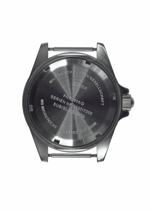 MWC 24 Jewel 300m Automatic Military Divers Watch with Tritium GTLS, Sapphire Crystal and Ceramic Bezel