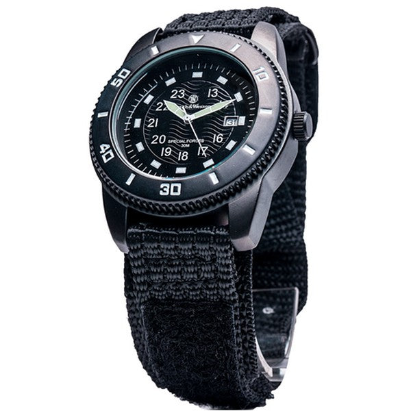 Clearance Price - Latest Black Smith & Wesson Military Tactical Commando Watch