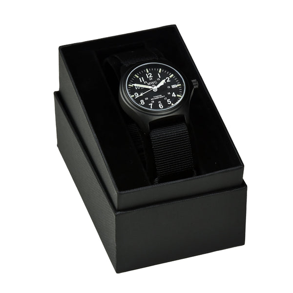 Titanium G10 Military Watch with 300m Water Resistance, Sapphire Crystal, 10 Year Battery Life and GTLS Tritium Illumination - Ex Display Watch from the 2025 Border Security Expo - Half Price to Clear - Location UK