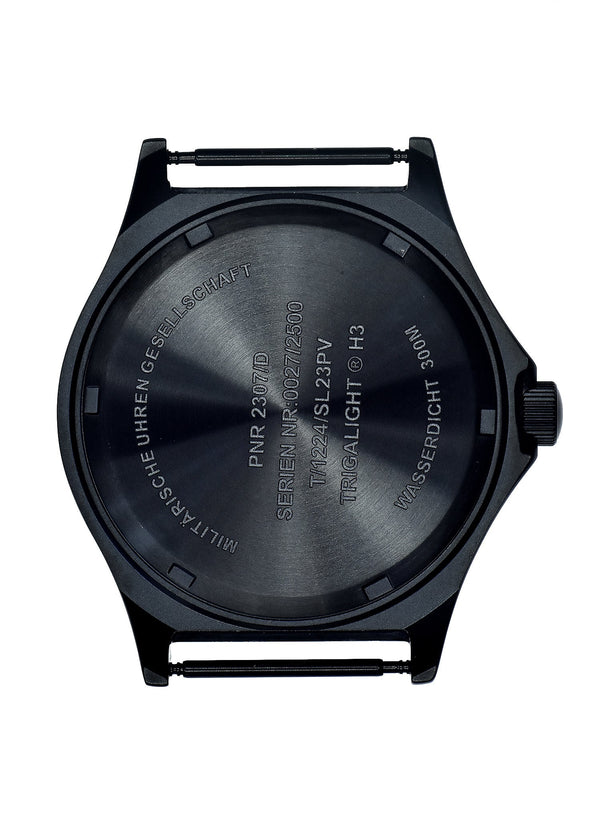 Titanium G10 Military Watch with 300m Water Resistance, Sapphire Crystal, 10 Year Battery Life and GTLS Tritium Illumination - Ex Display Watch from the 2025 Border Security Expo - Half Price to Clear - Location UK
