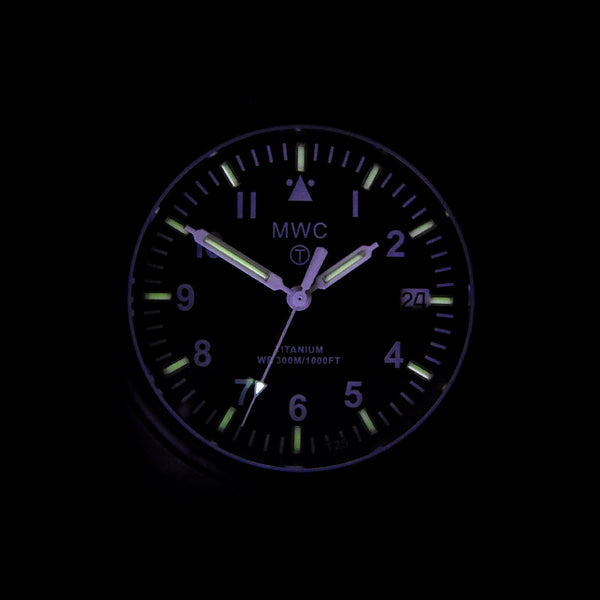 Titanium G10 Military Watch with 300m Water Resistance, Sapphire Crystal, 10 Year Battery Life and GTLS Tritium Illumination - Ex Display Watch from the 2025 Shot Show Half Price to Clear - Location EU