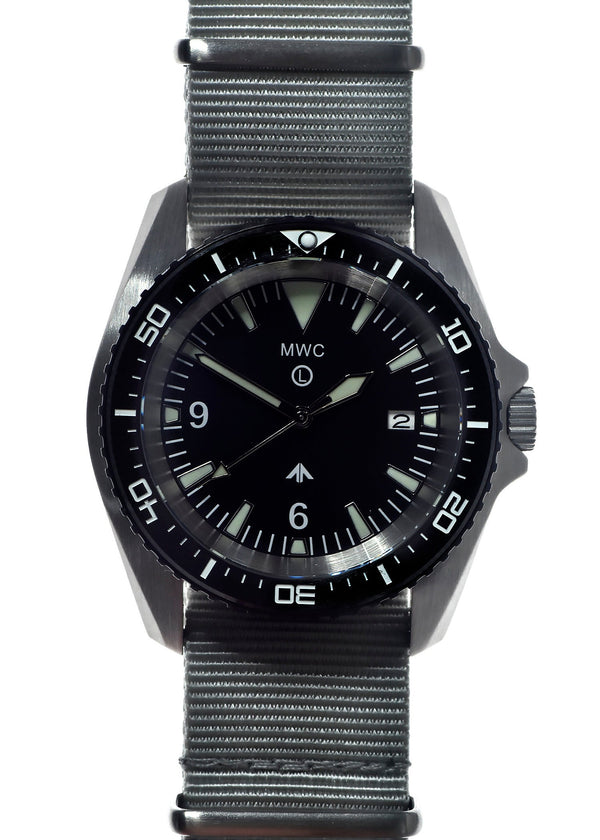 Military Divers Watch Stainless Steel (Automatic) 12 Hour Dial with Sapphire Crystal and Ceramic Bezel - Ex Display Watch from the 2024 Basel World Show in Switzerland