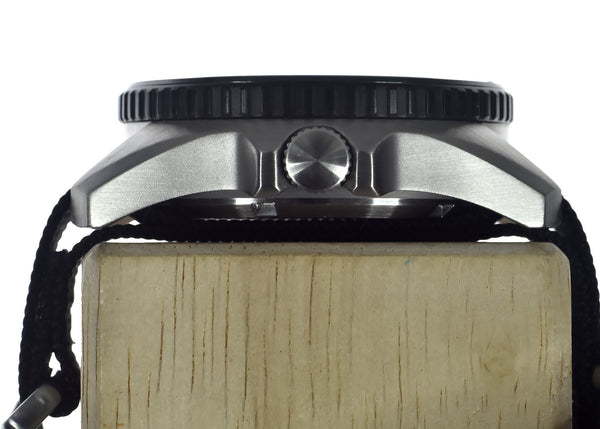Military Divers Watch Stainless Steel (Automatic) 12 Hour Dial with Sapphire Crystal and Ceramic Bezel - Ex Display Watch from the 2024 Basel World Show in Switzerland
