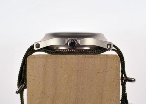 MWC G10 LM Stainless Steel Military Watch (Olive Strap) - Ex Demo Watch from a Trade Show