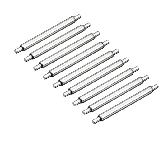 10 x 18mm or 20mm Watch Pins Designed to Create the Appearance of a Military Watch with Fixed Solid Bars