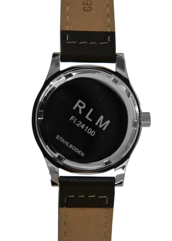 Aeschbach WW2 Pattern German Wehrmacht & Luftwaffe Dienstuhr (Army/Airforce Service Watch) with 21 Jewel Automatic Mechanical Movement - Ex Photographic Sample