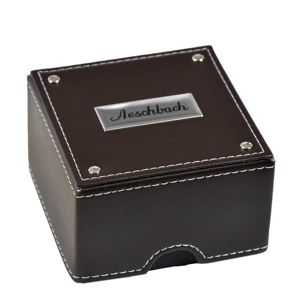 Aeschbach 1950s Pattern 25 Jewel Automatic Watch with Retro Luminous Paint, Sapphire Crystal and Calf Leather Strap