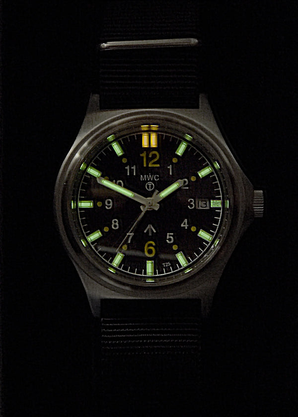 G10SL MKV 200m/660ft Water Resistant Military Watch with GTLS Tritium Light Sources, Sapphire Crystal and 10 Year Battery Life - Ex Display