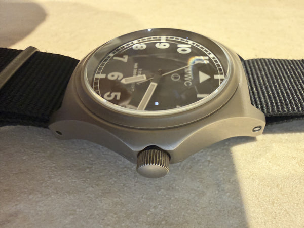 MWC G10 300m / 1000ft Water resistant Limited Edition Military Watch in Titanium Case with Sapphire Crystal on NATO Strap - Running But Second Hand Needs Resetting