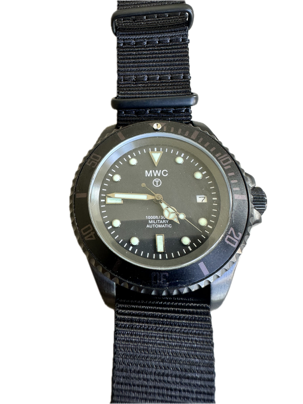 MWC Non Reflective PVD 300m Automatic Military Divers Watch (2013 Model) - Running and Looks Brand New
