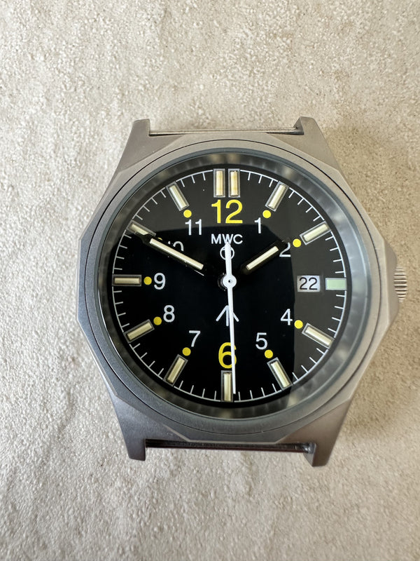 MWC G10SL MKV Military Watch with GTLS Tritium Light Sources - Very Rare 2006 Model - Looks New