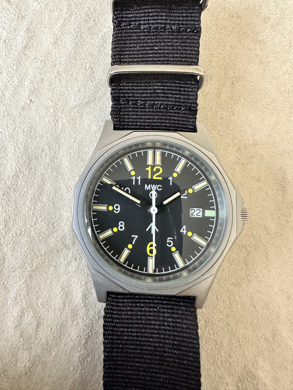 MWC G10SL MKV Military Watch with GTLS Tritium Light Sources - Very Rare 2006 Model - Looks New