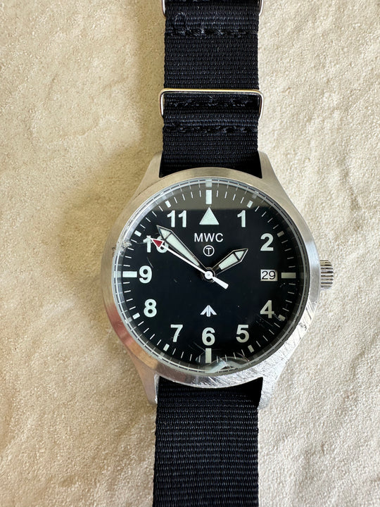 MWC Mk III Stainless Steel 1950's Pattern 100m Water Resistant Automatic Military Watch -Rans fine on test for a couple of days