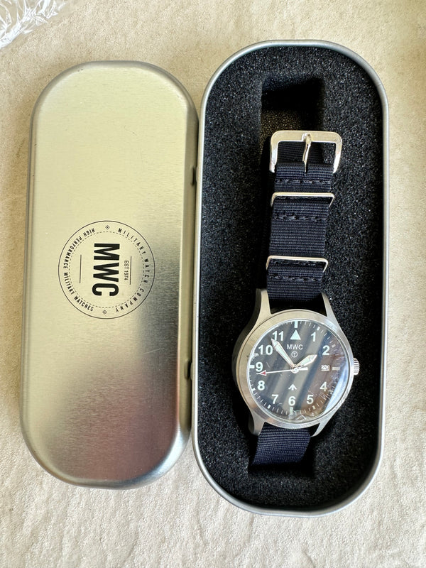 MWC Mk III Stainless Steel 1950's Pattern 100m Water Resistant Automatic Military Watch -Rans fine on test for a couple of days
