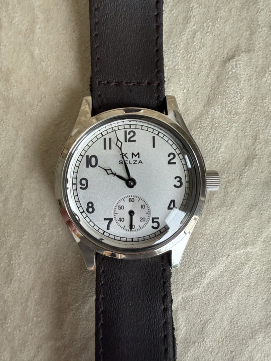 SELZA Kriegsmarine (Germany Navy) WW2 Pattern Watch with 21 Jewel Automatic Mechanical Movement - Not Running but Almost New