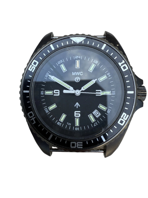 MWC 2011 200m/660ft Water Resistant PVD Quartz Military Watch with Tritium GTLS - No Fault Apparent and Running