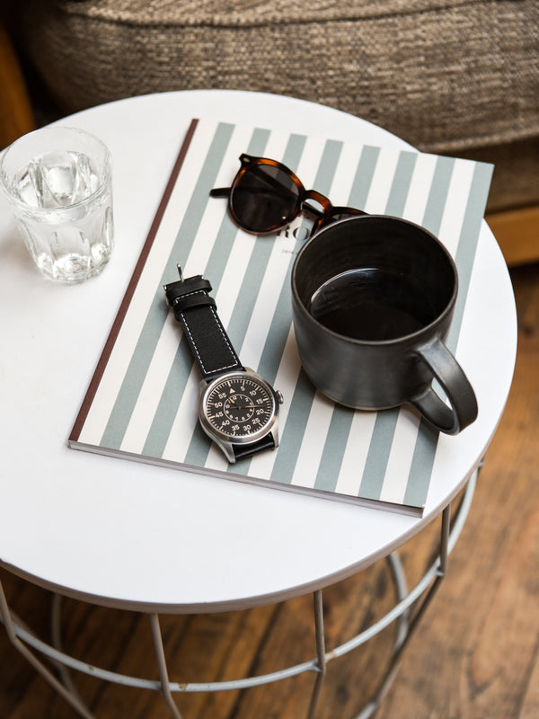 MWC Classic 46mm Limited Edition XL Luftwaffe Pattern Military Aviators Watch (Retro Dial Version) - Excellent as New Condition but Not Running