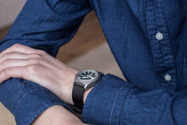 G10SL MKV 200m/660ft Water Resistant Military Watch with GTLS Tritium Light Sources, Sapphire Crystal and 10 Year Battery Life - Ex Display