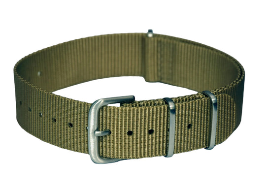 22mm "Desert Khaki Pattern" NATO Military Watch Strap