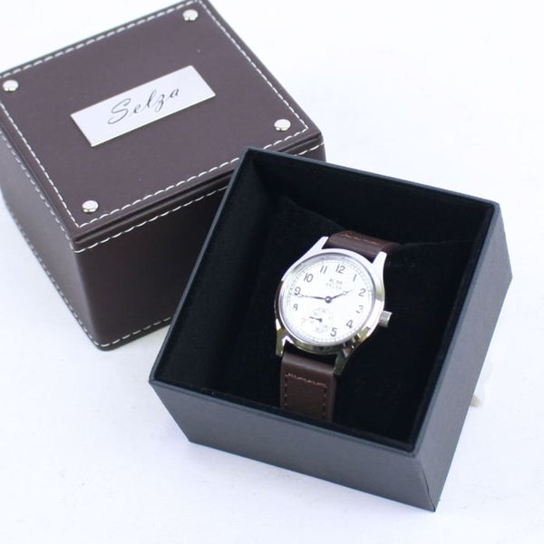 Selza Kriegsmarine (Germany Navy) WW2 Pattern Watch with 21 Jewel Automatic Mechanical Movement - Brand New But Might Need a Check Over