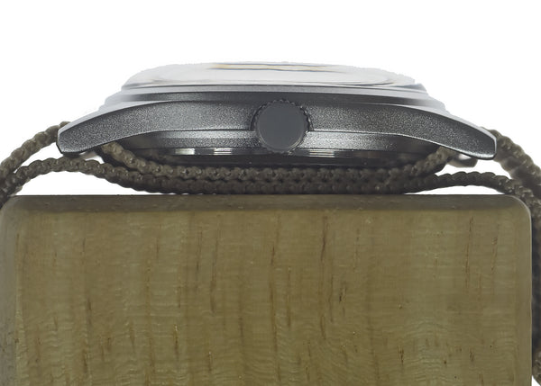 MWC Classic 1960s/70s European Pattern Military Watch on a Desert Military Webbing Strap - Ex Display Watch