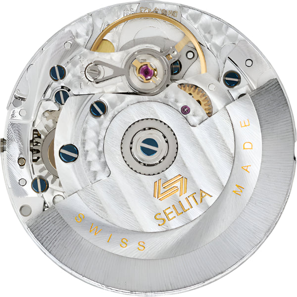 Aeschbach WW2 Pattern Germany Luftwaffe / Reichsluftfahrtministerium (RLM) Pilots Watch with an Automatic Swiss 31 Jewel Sellita SW260 Movement and a Domed Vintage Box Sapphire Crystal