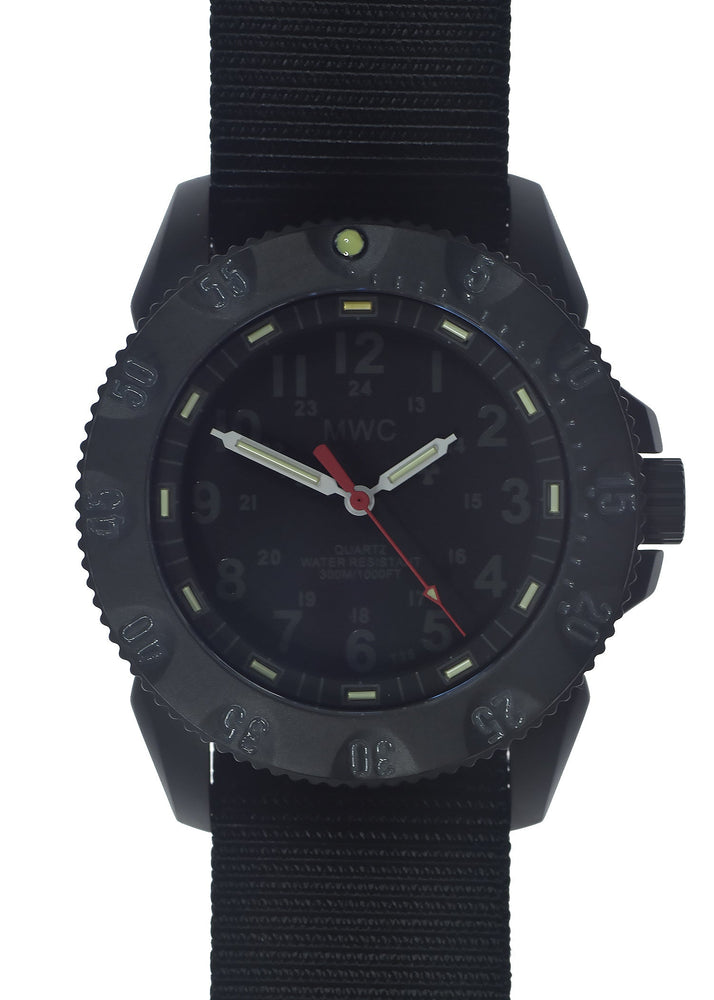 MWC P656 2023 Model Titanium Tactical Series Watch with Subdued Dial, GTLS Tritium and Ten Year Battery Life (Non Date Version) - Ex Display Watch from the IFSEC 2024 Military and Security Industries Show