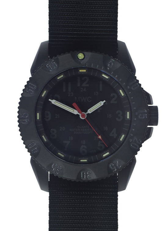 MWC P656 2023 Model Titanium Tactical Series Watch with Subdued Dial, GTLS Tritium and Ten Year Battery Life (Non Date Version) - Ex Display Watch from the IFSEC 2024 Military and Security Industries Show