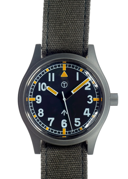 MWC 1940s to 1960s Pattern General Service Watch with Sterile Dial and 24 Jewel Automatic Movement (Retro Dial Variant)