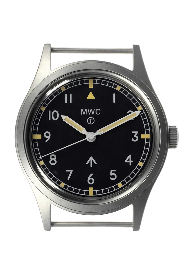 W10 1960s Pattern  Military Watch with Plexiglass Crystal and Handwound Mechanical Movement