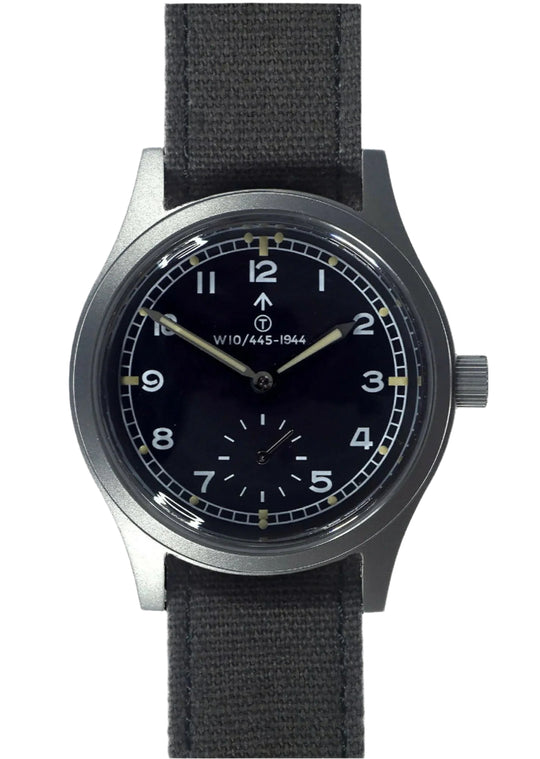 MWC 1940s/1950s "Dirty Dozen" Pattern General Service Watch with Sapphire Box Crystal and 21 Jewel Automatic Movement