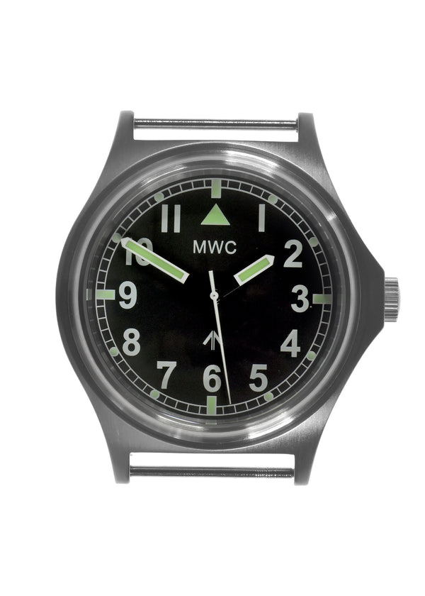 MWC 100m G10 Water Resistant General Service Watch, Sweep Second Hand Hybrid Mechanical/Quartz Movement - Surplus but Brand New Reduced to Half Regular Price