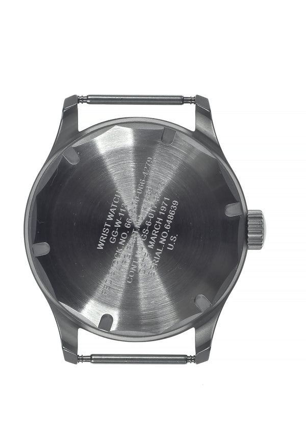 MWC GG-W-113 Classic 1960s/70s U.S Pattern Vietnam War Issue Watch with a Hybrid Mechanical/Quartz Hybrid Movement and 100m Water Resistance - Ex Display Watch to Clear Might Need a New Battery