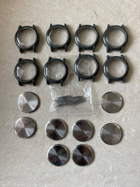 8 x Brand New MWC Classic Vietnam Watch Cases Compatible with a Miyota 2035 Movement