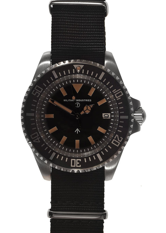 Military Industries 1982 Pattern 300m Water Resistant Military Divers Watch With Date Window (Automatic) Ex Display Model from a Recent Trade Show