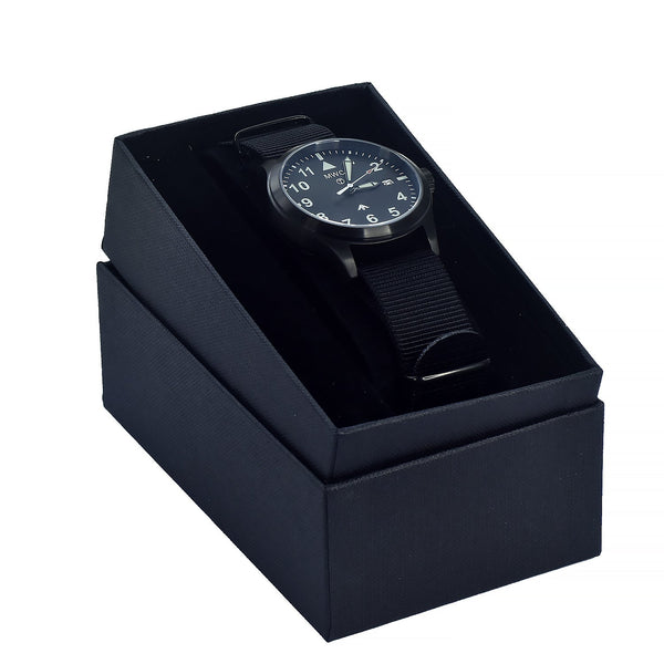 MWC MKIII (100m) 1950s Pattern Automatic Ltd Edition Military Watch in black PVD Steel with Sapphire Crystal