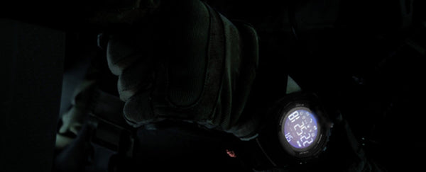 MWC Digital Military Watch with Bluetooth, Step Counter, 100m (330ft) Water Resistance, Remote Camera and Android / iOS Compatibility