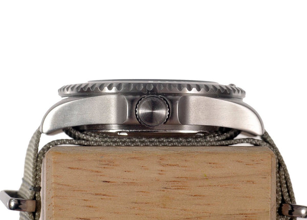 MWC 300m / 1000ft Stainless Steel Quartz Military Divers Watch (Branded) - Brand New Watch but Not Running