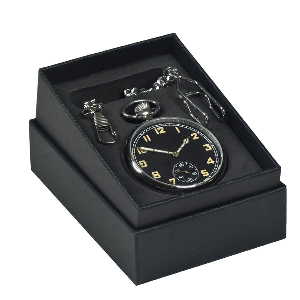 MWC WW2 Pattern British Military Pattern 17 Jewel Hand Wound Military Pocket Watch
