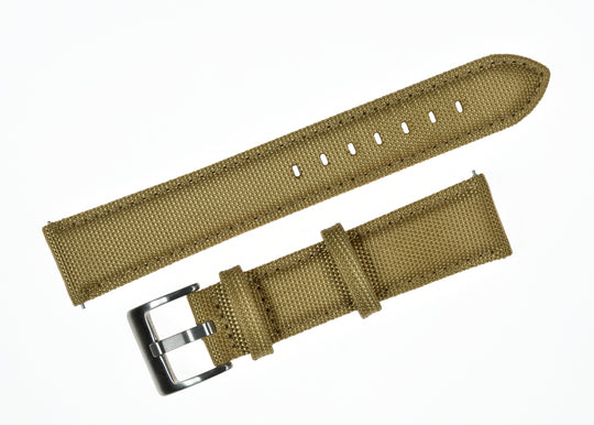 20mm Khaki Sailcloth CORDURA® Watchstrap
