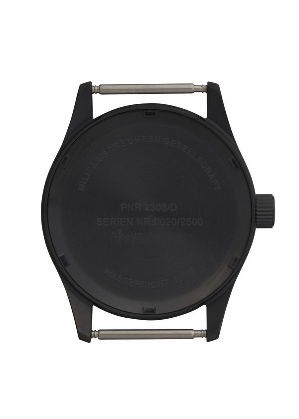 MWC MKIII (100m) 1950s Pattern Automatic Ltd Edition Military Watch in black PVD Steel with Sapphire Crystal