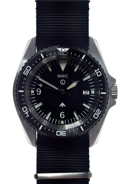 Military Divers Watch Stainless Steel (Automatic) 12 Hour Dial with Sapphire Crystal and Ceramic Bezel - Ex Display Watch from the 2024 Basel World Show in Switzerland