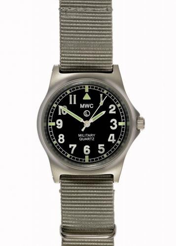 MWC G10LM General Service Military Watch – Grey Strap, No Date Window (Ex Display Watch Reduced)