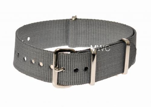22mm Grey NATO Military Watch Strap